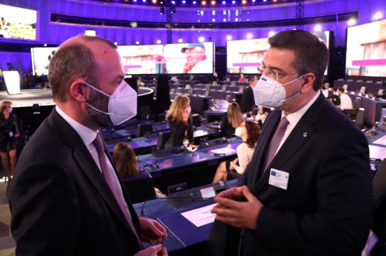 Ο Απόστολος Τζιτζικώστας στην εναρκτήρια εκδήλωση της Διάσκεψης για το Μέλλον της Ευρώπης, στο Στρασβούργο