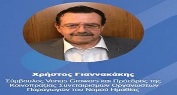 O Χρήστος Γιαννακάκης στο webinar της ΕΣΕΕ με θέμα «εμπόριο και αγροδιατροφή»