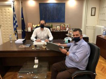 Με τον Απ. Βεσυρόπουλο συναντήθηκε ο Κώστας Καλαϊτζίδης για ζητήματα της Ημαθίας