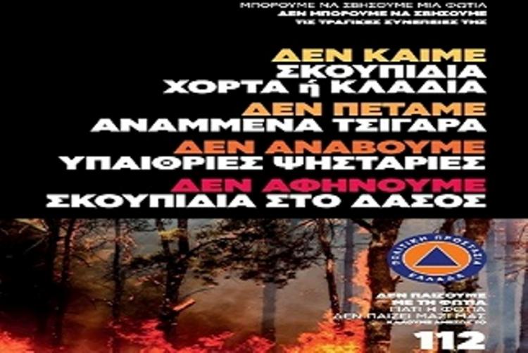 Δήμος Βέροιας : Προστασία από δασικές πυρκαγιές