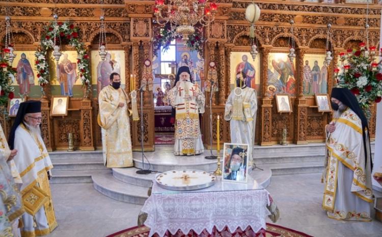 Πανηγύρισε ο Ιερός Ναός του Αγίου Αλεξάνδρου στην Αλεξάνδρεια Ημαθίας. Μνημόσυνο για το μακαριστό Μητροπολίτη Σταυροπηγίου κυρό Αλέξανδρο
