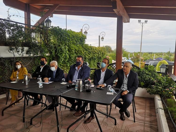 Ειδήσεις, τοπικές και εσωκομματικές από την επίσκεψη Σιμόπουλου, Κονταδάκη στην Ημαθία