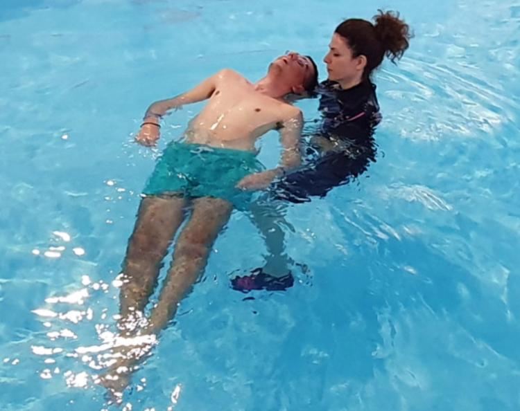  Η θεραπευτική μέθοδος Halliwick, στο κολυμβητήριο ΠΗΓΑΣΟΣ Aqua Center