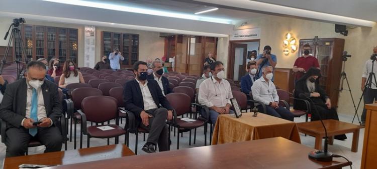 Πραγματοποιήθηκαν το Σάββατο τα εγκαίνια της ανακαινισμένης αίθουσας του Δικηγορικού Συλλόγου Βέροιας «Φιλοκτήμων Παπαδόπουλος» 