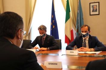 Επίσκεψη του Απ.Τζιτζικώστα στην Τεργέστη της Ιταλίας, συναντήσεις με τον Περιφερειάρχη Friuli Venezia Giulia και τον Πρόεδρο του Περ/κού Κοινοβουλίου και ομιλία σε εκδήλωση για το Μέλλον της Ευρώπης