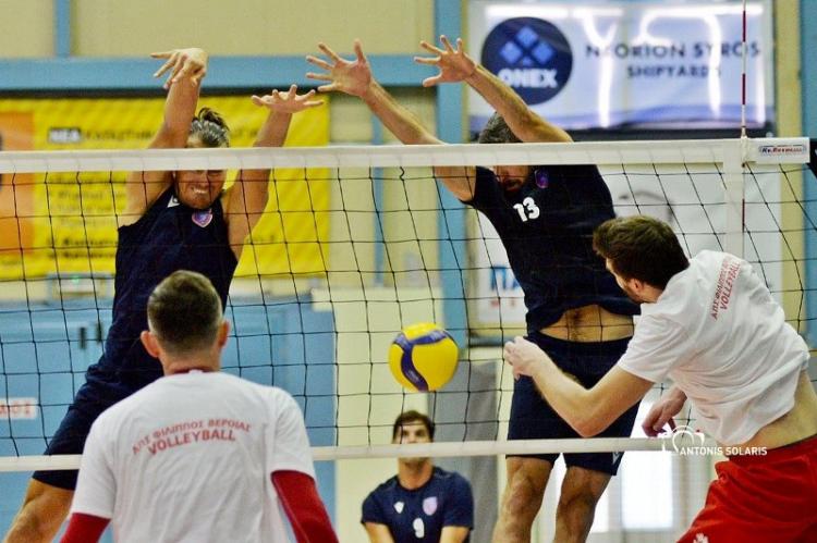 Α.Π.Σ Φίλιππος Βέροιας Volleyball : Φιλική ισοπαλία στο β' ματς με τους 