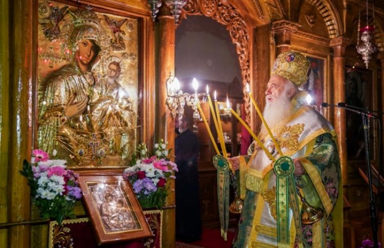 Αρχιερατική Ιερά Αγρυπνία για τον Όσιο Αρσένιο τον Καππαδόκη στη Νάουσα