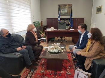 Συνάντηση Δημάρχου Νάουσας με την Πρέσβη και το Γενικό Πρόξενο της Κούβας στην Ελλάδα 