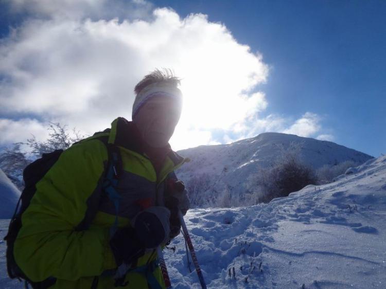 ΜΠΟΥΡΙΝΟΣ, Κορυφή ( Ντρισινίκος ) 1.866μ., Κυριακή 19 Δεκεμβρίου 2021, Με τους ορειβάτες Βέροιας -Πορεία στο χιόνι