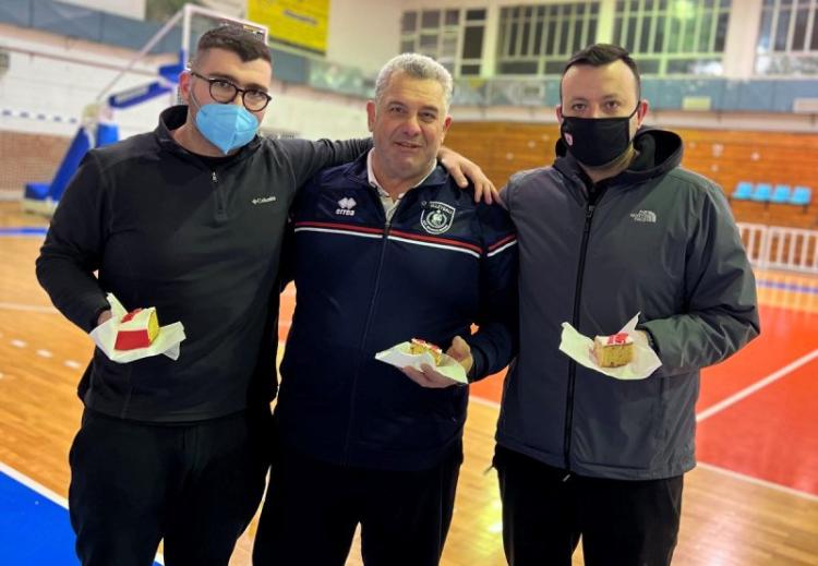 Έκοψε την πρωτοχρονιάτικη πίτα του ο Φίλιππος Βέροιας Volleyball