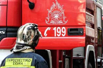 Πυρκαγιά σε συγκρότημα ξενώνων στην Κουτσούφλιανη