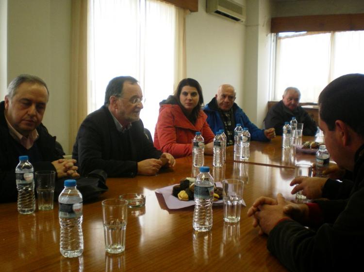 Π.Λαφαζάνης κατα την περιοδεία του στην Ημαθία: «Οι πολιτικές των ΣΥΡΙΖΑ - ΑΝΕΛ εξαθλιώνουν την κοινωνία»