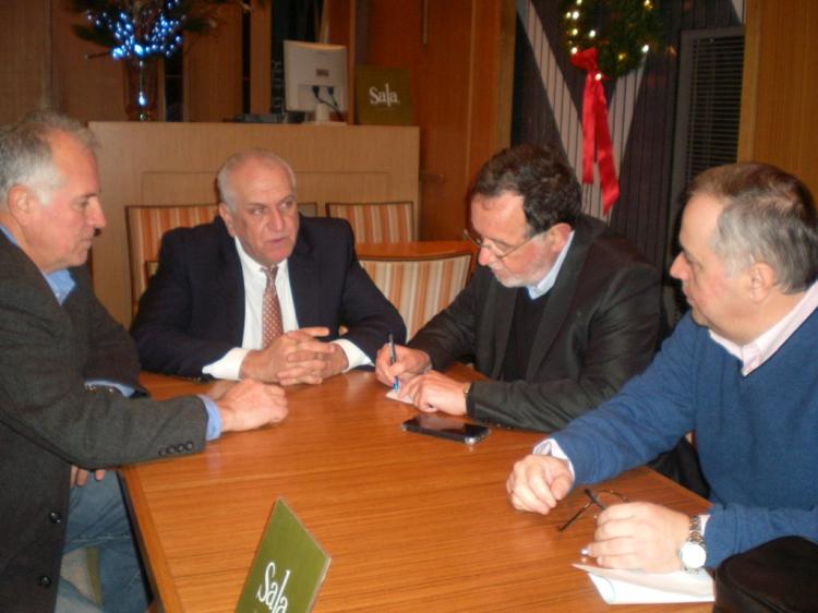 Π.Λαφαζάνης κατα την περιοδεία του στην Ημαθία: «Οι πολιτικές των ΣΥΡΙΖΑ - ΑΝΕΛ εξαθλιώνουν την κοινωνία»