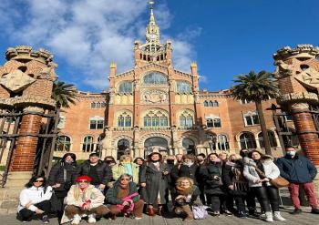 Είκοσι μαθητές/τριες του 3ου Εσπερινού ΕΠΑΛ Βέροιας επέστρεψαν από τη Βαρκελώνη 