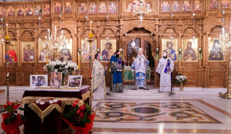 Με λαμπρότητα η Ιερά Αγρυπνία για την απόδοση της εορτής της Υπαπαντής του Κυρίου στη Νάουσα