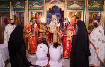 Κουρές μοναχών στην παλαιά ιστορική Ιερά Μονή της Ζωοδόχου Πηγής «Παναγιοπούλα» Ναούσης