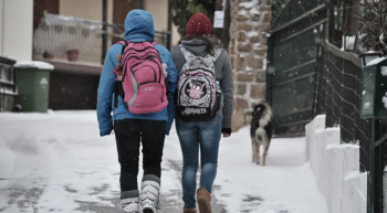 Κλειστές σήμερα οι σχολικές μονάδες στη Δ/Ε Μελίκης λόγω της χιονόπτωσης
