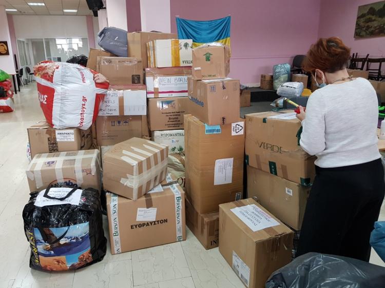 Ανθρωπιστική βοήθεια 15 τόνων απέστειλε ο Δήμος Βέροιας και η Ιερά Μητρόπολη Βέροιας προς την Ουκρανία