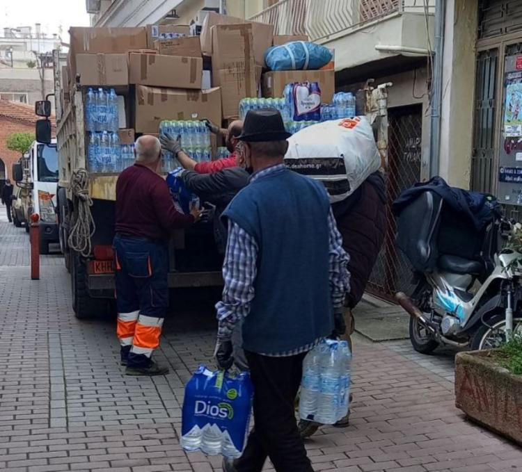 Ανθρωπιστική βοήθεια 15 τόνων απέστειλε ο Δήμος Βέροιας και η Ιερά Μητρόπολη Βέροιας προς την Ουκρανία