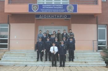 Τελετή απονομής πιστοποιητικών σπουδών σε 14 αστυνομικούς στη Σχολή Αστυνομίας στο Πανόραμα Βέροιας
