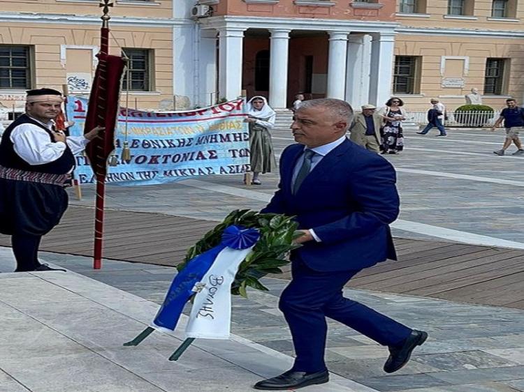 Δήλωση Λ.Τσαβδαρίδη μετά τις εκδηλώσεις για την ημέρα εθνικής μνήμης της γενοκτονίας των Ελλήνων της Μικράς Ασίας στη Βέροια