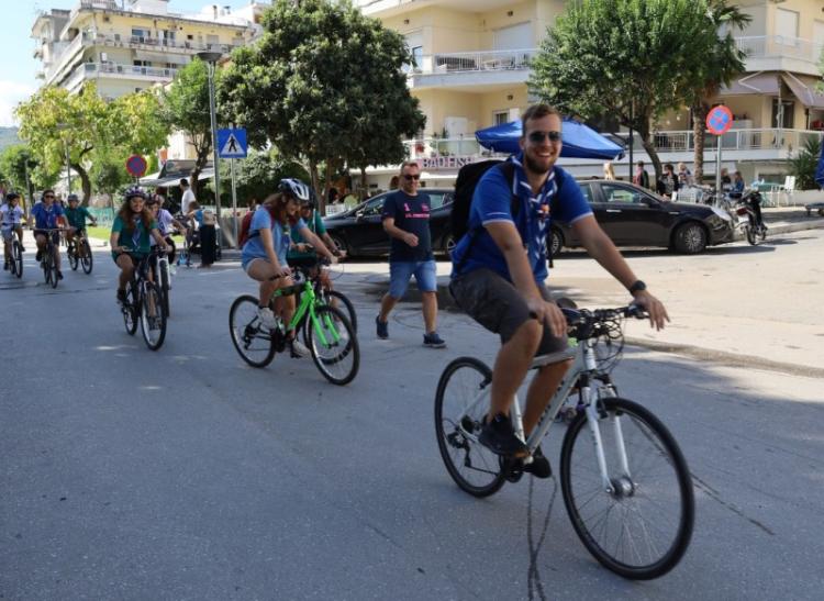 Μεγάλη συμμετοχή μικρών και μεγάλων στην Ποδηλατοδρομία του Δήμου Βέροιας για την «Ημέρα Χωρίς Αυτοκίνητο»
