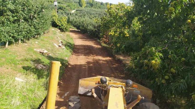 Εργασίες καθαρισμού και έργα συντήρησης αγροτικών οδών από τα συνεργεία του Δήμου Νάουσας