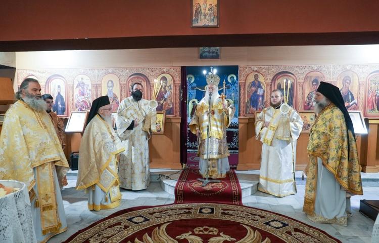 Αρχιερατική Θεία Λειτουργία στον υπό ανέγερση Ιερό Ναό των Αγ. Κυρίλλου και Μεθοδίου στην Αλεξάνδρεια