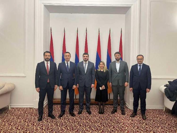Ο Τάσος Μπαρτζώκας εκπρόσωπος της Ελληνικής Βουλής στην Αρμενία, στο πλαίσιο του Ευρωπαϊκού Προγράμματος Συνεργασίας