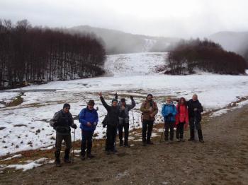ΒΕΡΜΙΟ, Χιονοδρομικό 3- 5 Πηγάδια, 4 Δεκεμβρίου 2022, Πορεία στο χιόνι, με τους Ορειβάτες Βέροιας
