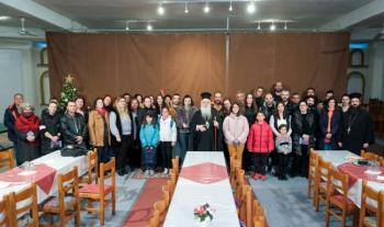 Ομιλία του Σεβασμιωτάτου για τον Άγιο Πορφύριο σε ενοριακή σύναξη στο Διαβατό