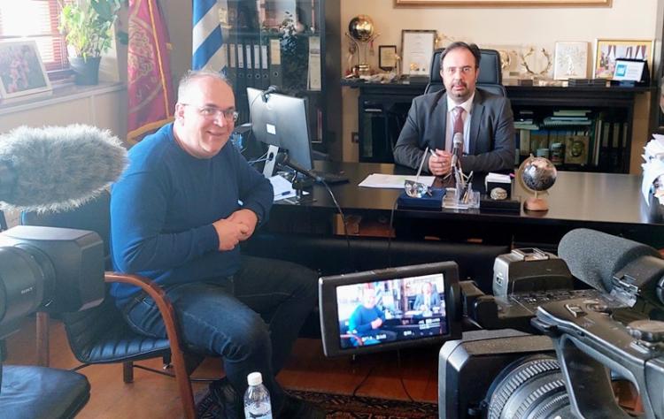 Κώστας Βοργιαζίδης στη διαδικτυακή τηλεόραση της ΗΜΕΡΗΣΙΑΣ : «Έργα 70 εκ. ευρώ στο δήμο. Έτοιμο το 60% του ψηφοδελτίου»