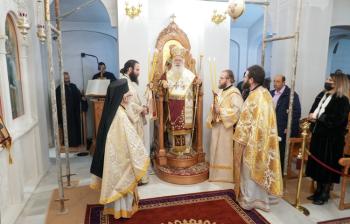 Αρχιερατική Θεία Λειτουργία στα Κοιμητήρια Βεροίας με την ευκαιρία της επικείμενης εορτής του Αγίου Αθανασίου