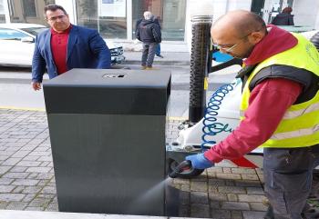 Το νέο «Ηλεκτρικό αναρροφητικό σάρωθρο πεζού χειριστή» στον εξοπλισμό της Διεύθυνσης Περιβάλλοντος του Δήμου Βέροιας