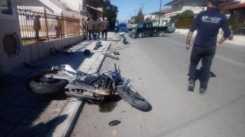 Τραγωδία στο Ζερβοχώρι : Νεκρός 27χρονος μοτοσικλετιστής - Συγκρούστηκε με φορτηγό