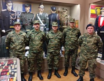 Οπλίτες της «390 ΠΑΠ» επισκέφτηκαν το Βλαχογιάννειο μουσείο