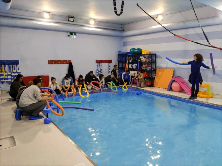 Επίσκεψη του τμήματος Βοηθών Φυσικοθεραπείας στο κολυμβητήριο Πήγασος Aqua Center