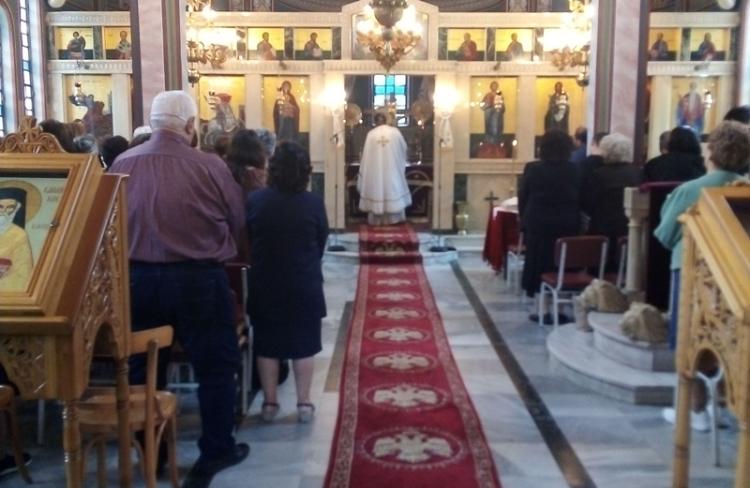 Τελέστηκε η γιορτή του Αγίου Πνεύματος στην Ιερά Μονή Αγίου Γεωργίου Περιστερεώτα στο Ροδοχώρι Νάουσας