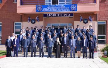 Ορκωμοσία νέων Υπαστυνόμων στη Σχολή Επιμόρφωσης της Ακαδημίας Αστυνομίας στη Βέροια