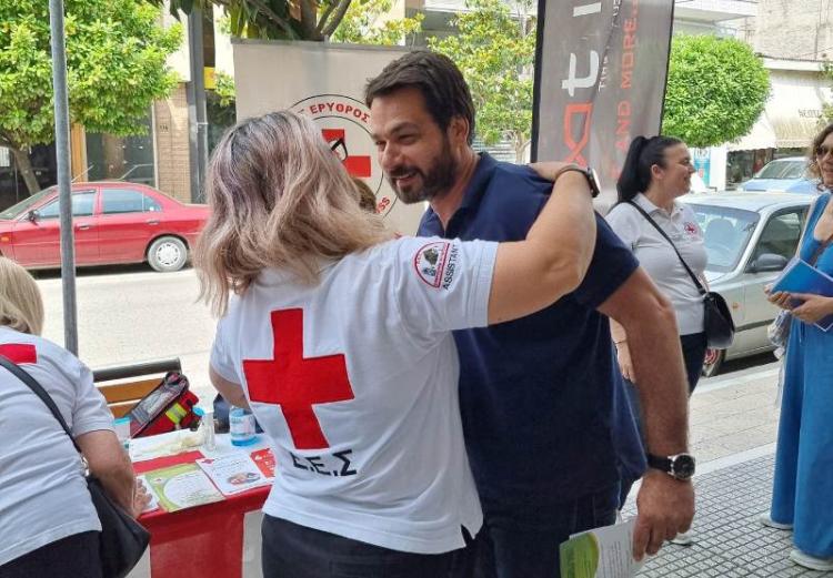 Τάσος Μπαρτζώκας : «Συγχαρητήρια στον Ερυθρό Σταυρό Αλεξάνδρειας»