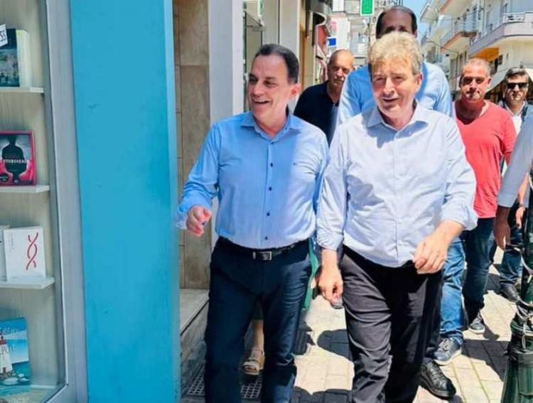 Επίσκεψη κλιμακίου της Νέας Δημοκρατίας στην Ημαθία ενόψει των εκλογών της 25ης Ιουνίου