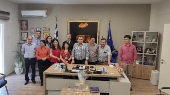 Επίσκεψη κρατικών αντιπροσώπων του Βιετνάμ στην Ημαθία, με αφορμή την υπογραφή διακρατικής συμφωνίας με την Ελλάδα, για την εισαγωγή ελληνικών αγροτικών προϊόντων στη χώρα τους