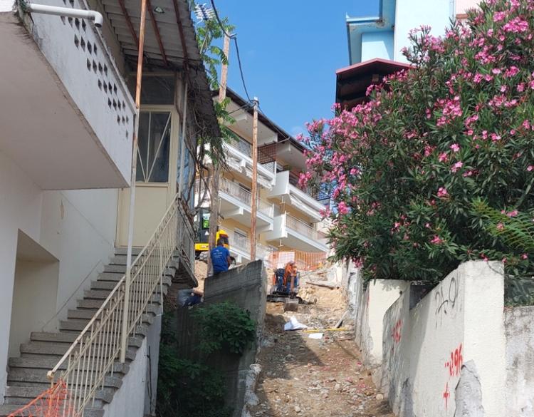 Δήμος Βέροιας : Ξεκίνησαν οι εργασίες ανάπλασης της οδού Πιερίων, μπροστά στο 12ο Δημοτικό Σχολείο