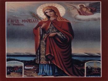 Άγιος της Εβδομάδας : Αγία Μαρκέλλα η Παρθενομάρτυς, η Χιοπολίτιδα