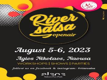 3ο River Salsa Openair, Άγιος Νικόλαος Νάουσας, 5-6 Αυγούστου 2023