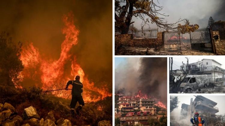 Φωτιές: Τουλάχιστον 26 απανθρακωμένοι μετανάστες στη Δαδιά - Δύο δύσκολα μέτωπα στην Αττική, εφιαλτικές ώρες στην Αλεξανδρούπολη