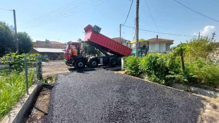 Δήμος Βέροιας : Ξεκίνησαν οι παρεμβάσεις Διαμόρφωσης Οδικής Υποδομής στον οικισμό Μακροχωρίου