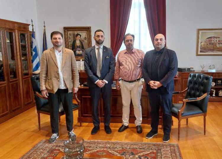 Τον Υπουργό Δικαιοσύνης της Δημοκρατίας της Αμπχαζίας υποδέχθηκε ο Δήμαρχος Βέροιας
