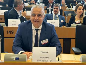 Στις Βρυξελλες για τον πολυετή προγραμματισμό της Europol ο Λάζαρος Τσαβδαρίδης ως επικεφαλής της ελληνικής κοινοβουλευτικής αντιπροσωπείας