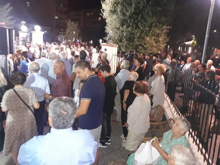 Πλήθος κόσμου στα εγκαίνια του εκλογικού κέντρου του υποψηφίου δημάρχου Βέροιας Κώστα Παλουκίδη